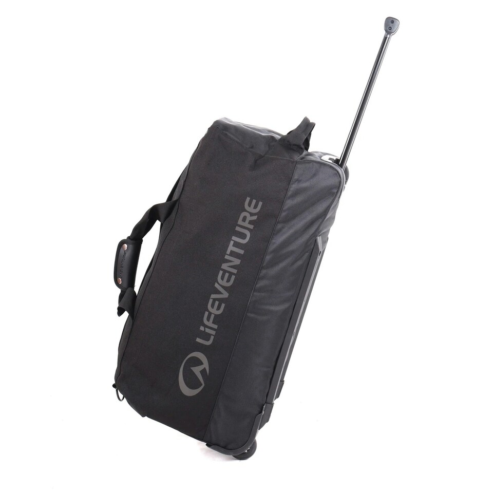 image 1 of Lifeventure Wheeled Duffle Bag Suitcase 100L Black | Large