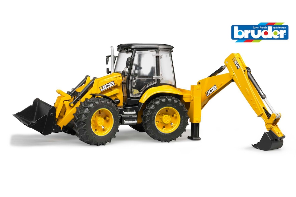 image 1 of Bruder JCB 5CX Backhoe loader Backhoe Loader Model