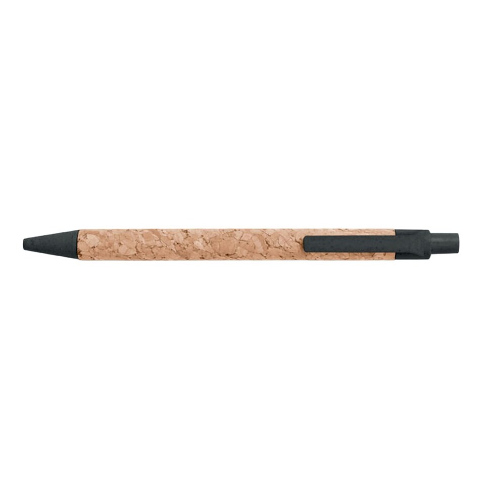 image 1 of MidOcean Montado Ballpoint Pen - Black - 14cm x 1cm