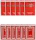 image 1 of Redtooth Poker Casino Quality Red Playing Cards - Value Pack with 12 Decks