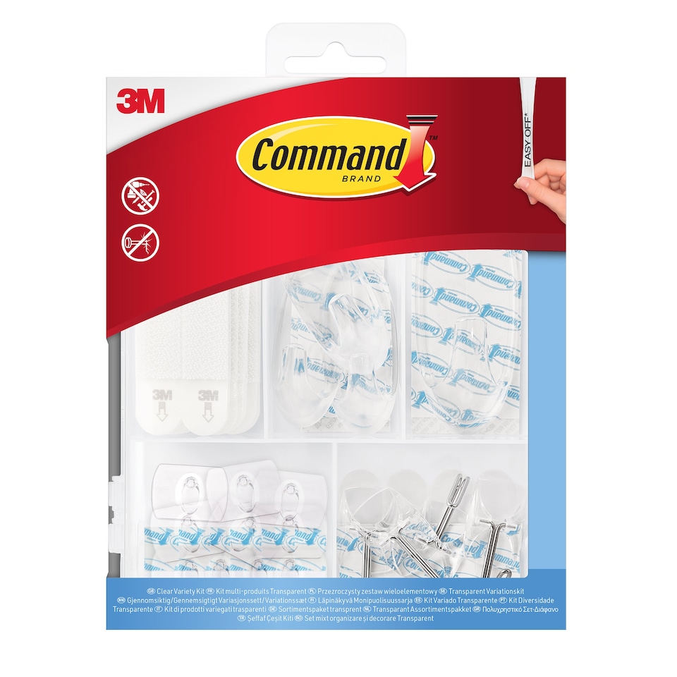 image 1 of Command Clear Variety Kit 17232CLR