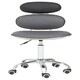 image 2 of Interiors By Premier Ergonomic Black PU Home Office Chair, Comfortable Work From Home Office Chair, Movable Ergonomic Chair