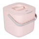 image 1 of Dihl 7 Litre Indoor Kitchen Compost Caddy Bin, with Strainer and Odour Seal, 7L, Recycle Organic Waste, Pink