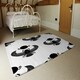image 3 of Scarab Silhouette (Rug) Black | Medium: 80x150cm