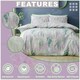 image 5 of Ophelia Floral Printed Duvet Cover Set Reversible Polycotton Beddings Multi | Single
