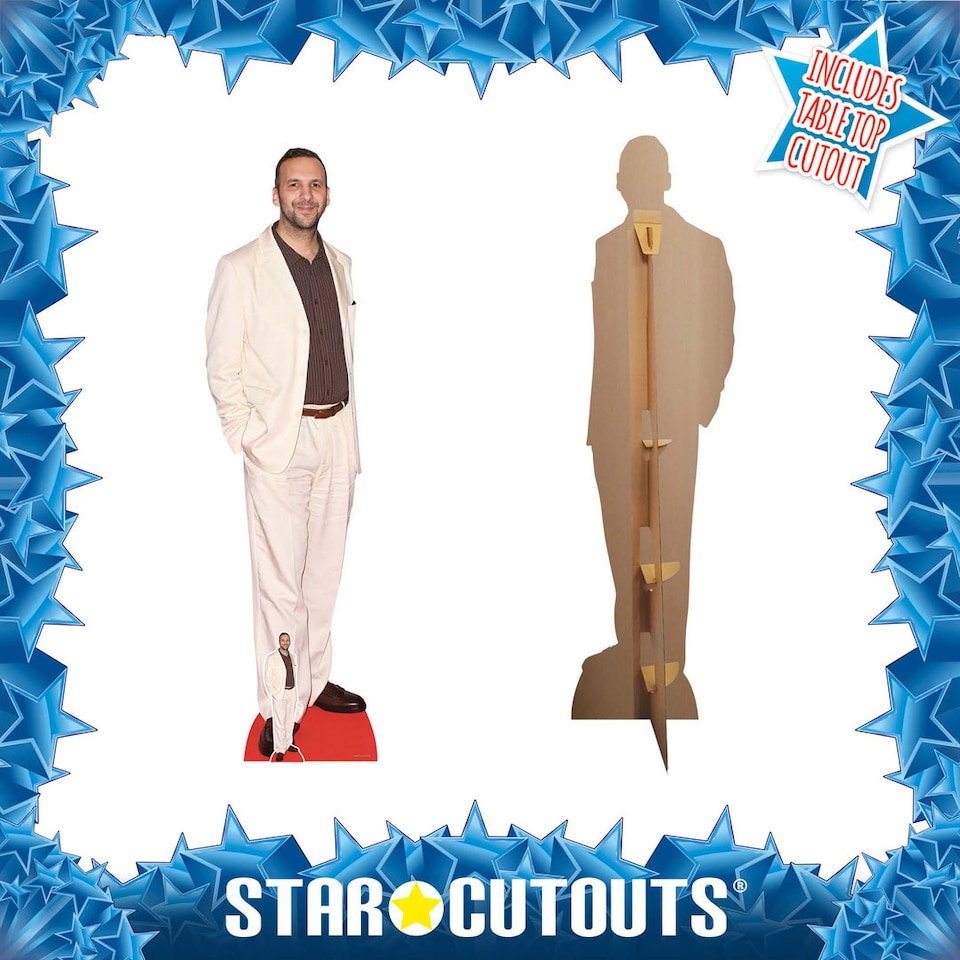 image 1 of Zack Polanski Lifesize Cardboard Cutout 185cm