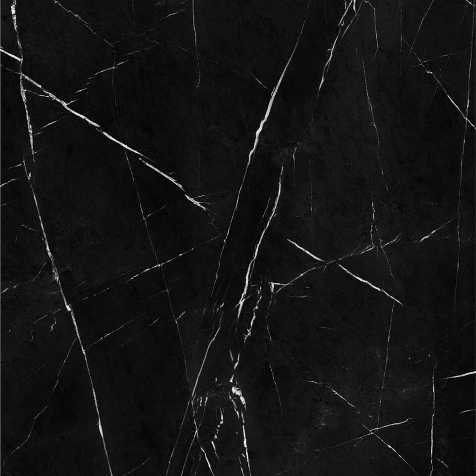 image 1 of Moon Marble Coffee Table Lift Up Square Storage Lamp Table - Black 600x400mm