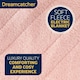 image 6 of Dreamcatcher Deluxe XL Electric Throw Heated Double Over Blanket Fleece - Pink | Pink | Pink | One Size | 1