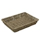 image 3 of JVL Hand Woven Seagrass Rectangular Storage Tray, Capacity:4L, Set of 6