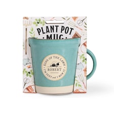 Gardeners Plant Pot Inspired Mug Robert