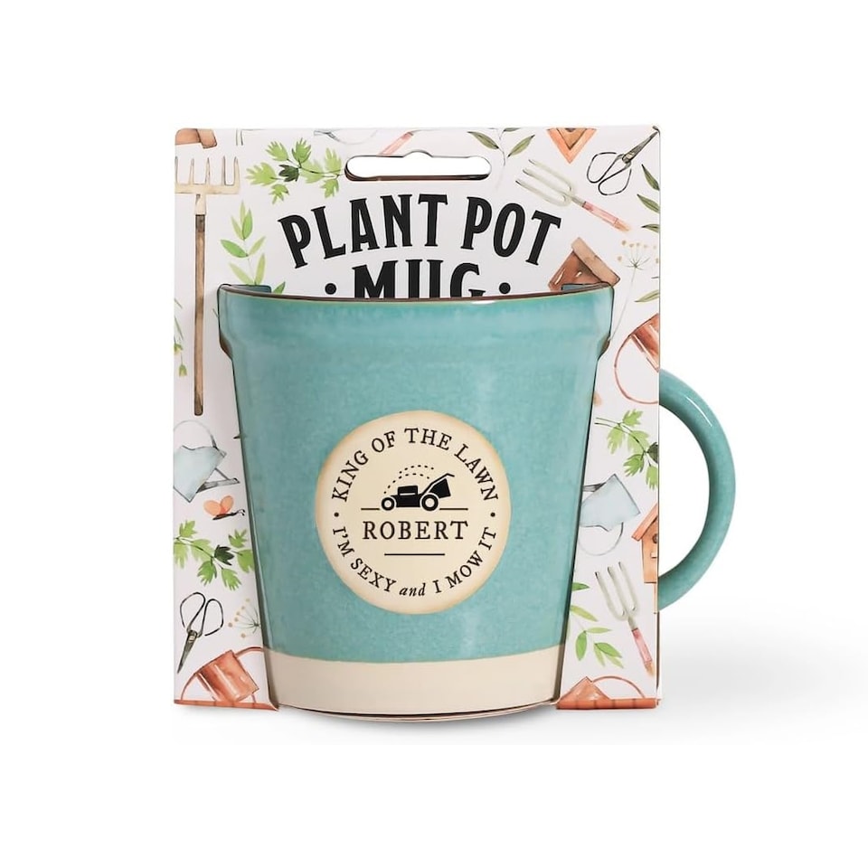 image 1 of Gardeners Plant Pot Inspired Mug Robert