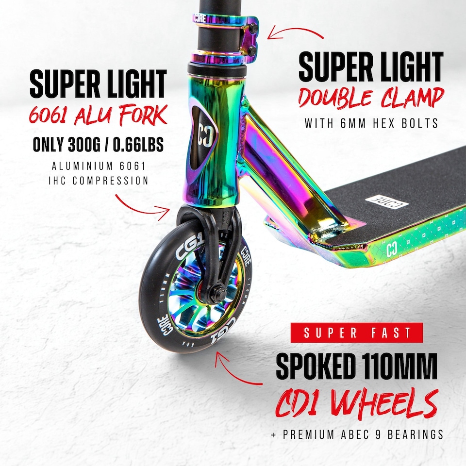 image 1 of CORE CG1 Complete Stunt Scooter