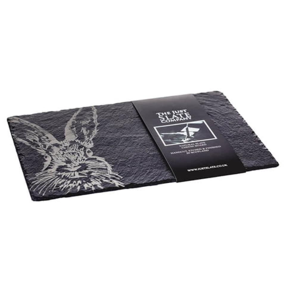 image 1 of The Just Slate Company Hare Slate Cheese Board