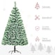 image 4 of HOMCOM 5FT Home Decoration Artificial Christmas Tree Xmas Gift Metal Stand