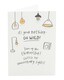 image 5 of Humour Birthday Card - Unnecessary Lights, Central Heating