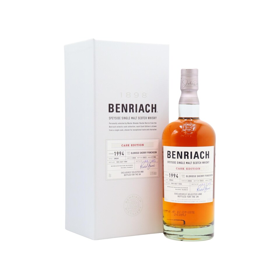Benriach - Single Sherry Cask No. 2056 1994 27 year old Whisky (UK Exclusive)
