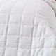 image 5 of Homescapes Cotton Quilted Reversible Bedspread Red and White - 230 x 250 cm | Red