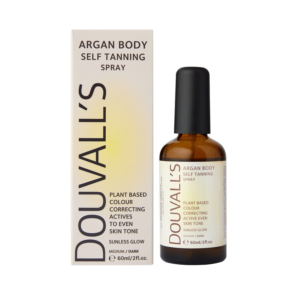 image 1 of Argan Self Tanning Body Spray 60ml |Semi-permanent Self tanning spray Medium - Deep