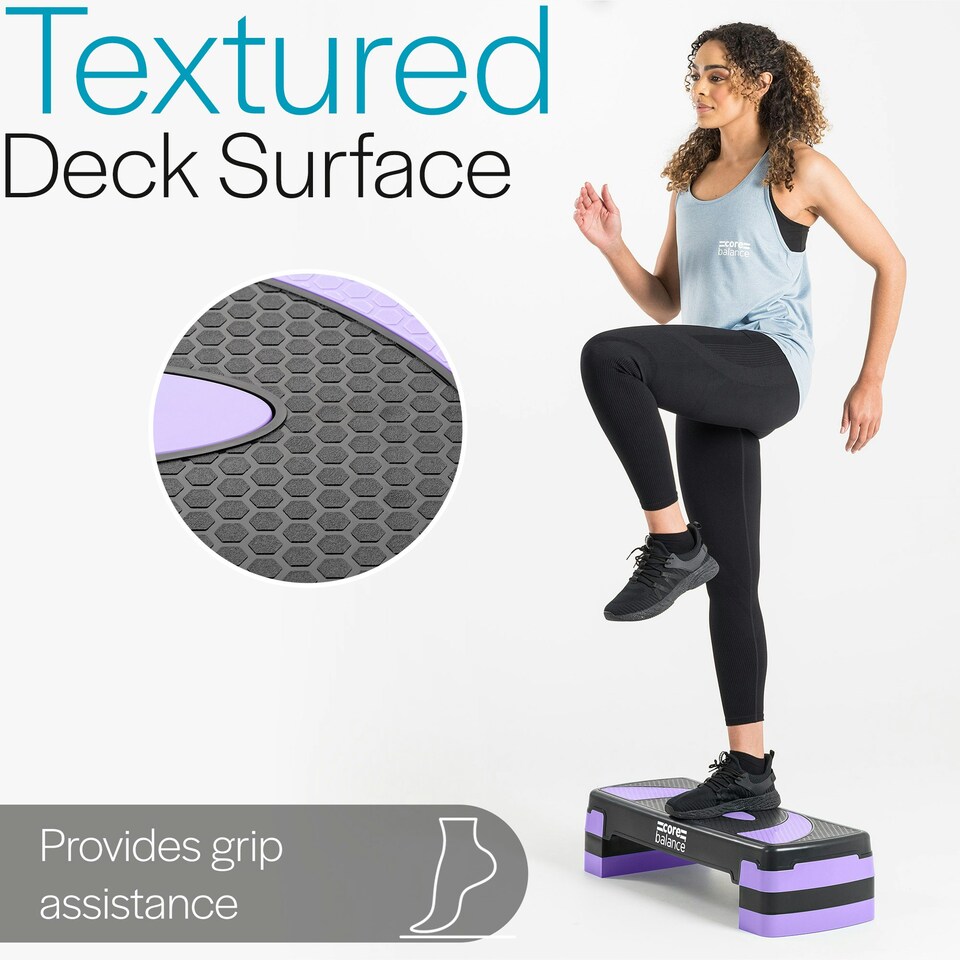 image 1 of 3 Level Exercise Step - Purple