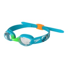 Speedo Childrens/Kids Illusion 2024 Swimming Goggles - Blue/Green - One Size