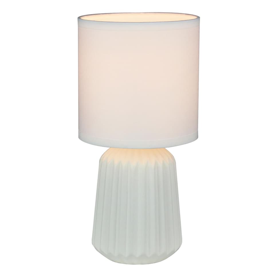 image 1 of Fox - White Ceramic Lamp | White | White | Medium | 1