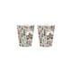 image 1 of Winter Forest Ceramic Egg Cups - Set of 2