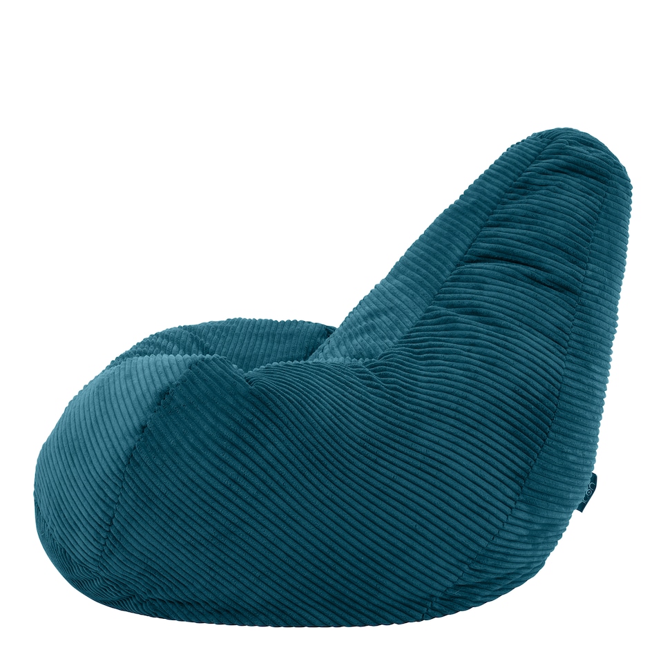 image 1 of Dalton Medium Beanbag Corduroy Teal | Green | Teal | 1