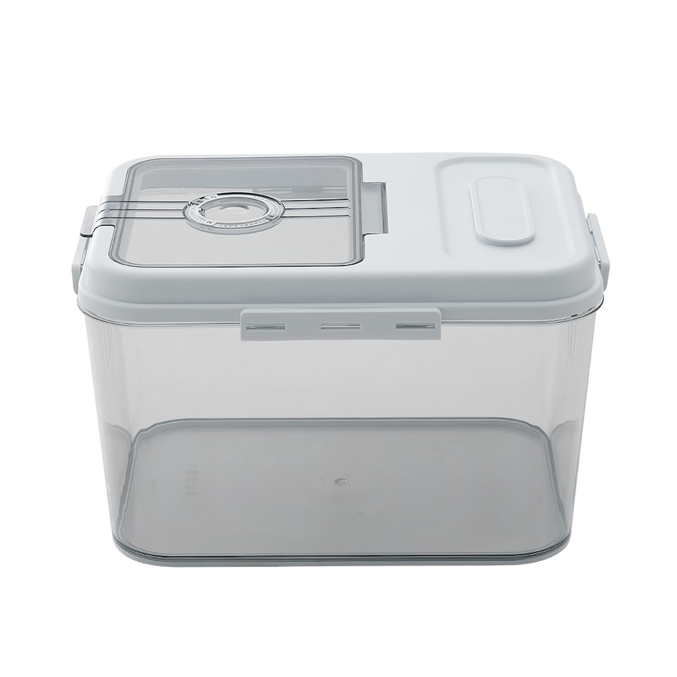 image 1 of Living and Home 7.5KG Kitchen Food Storage Container | Clear