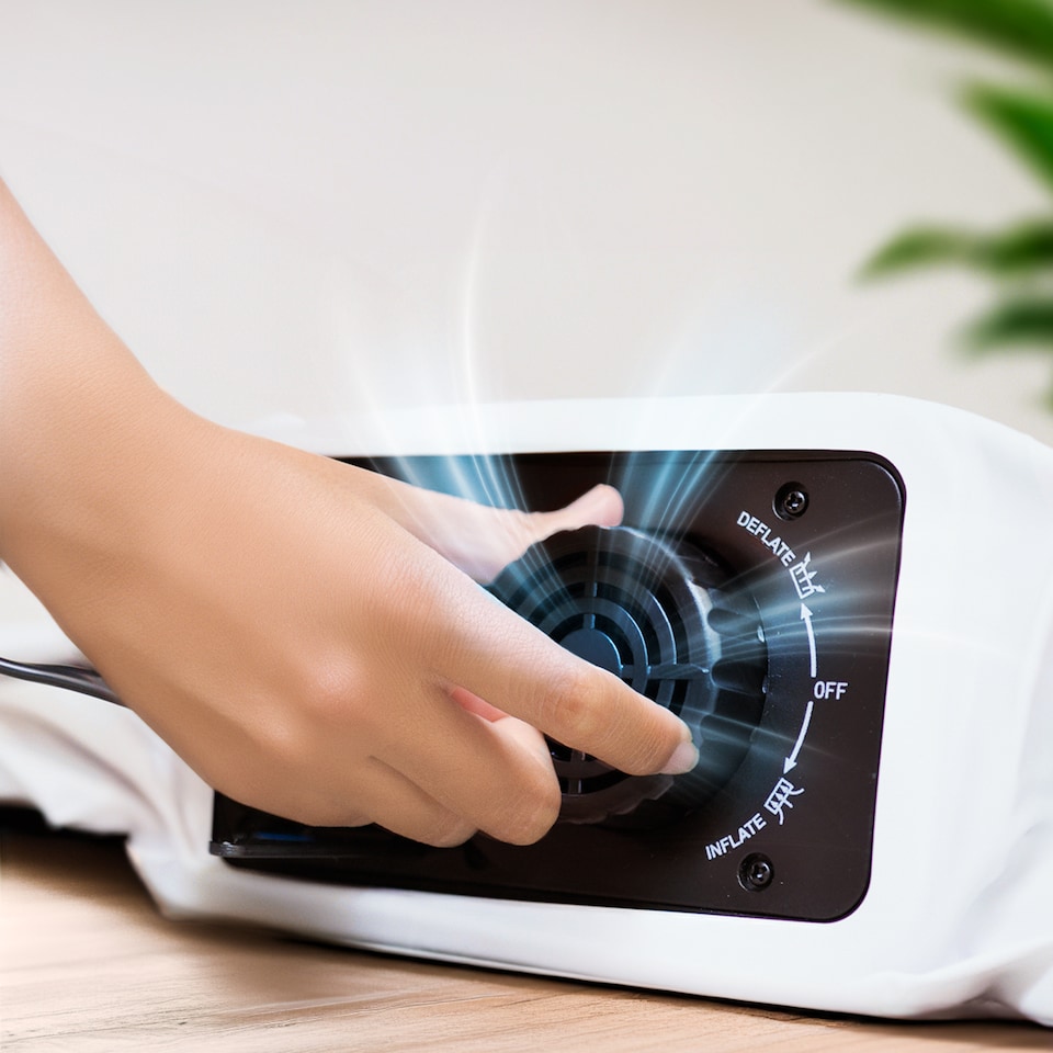 image 1 of Cosi Home King Size Air Bed Built-in Electric Pump and Pillow