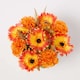 image 4 of Homescapes Artificial Foxtail Autumn Flowers in Grave Vases, Set of 2