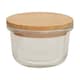 image 1 of Freska 400ml Glass Container With Bamboo Lid