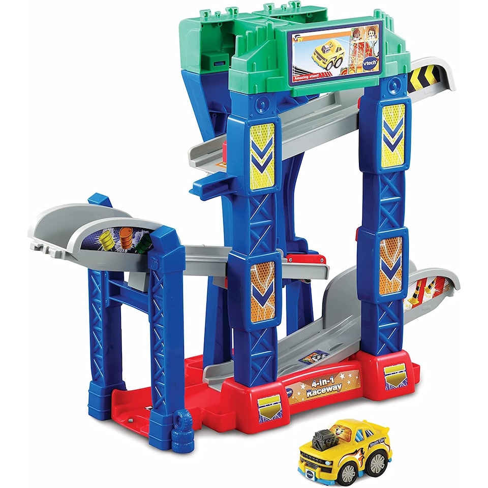 image 1 of Vtech Toot-Toot Drivers 4-In-1 Raceway