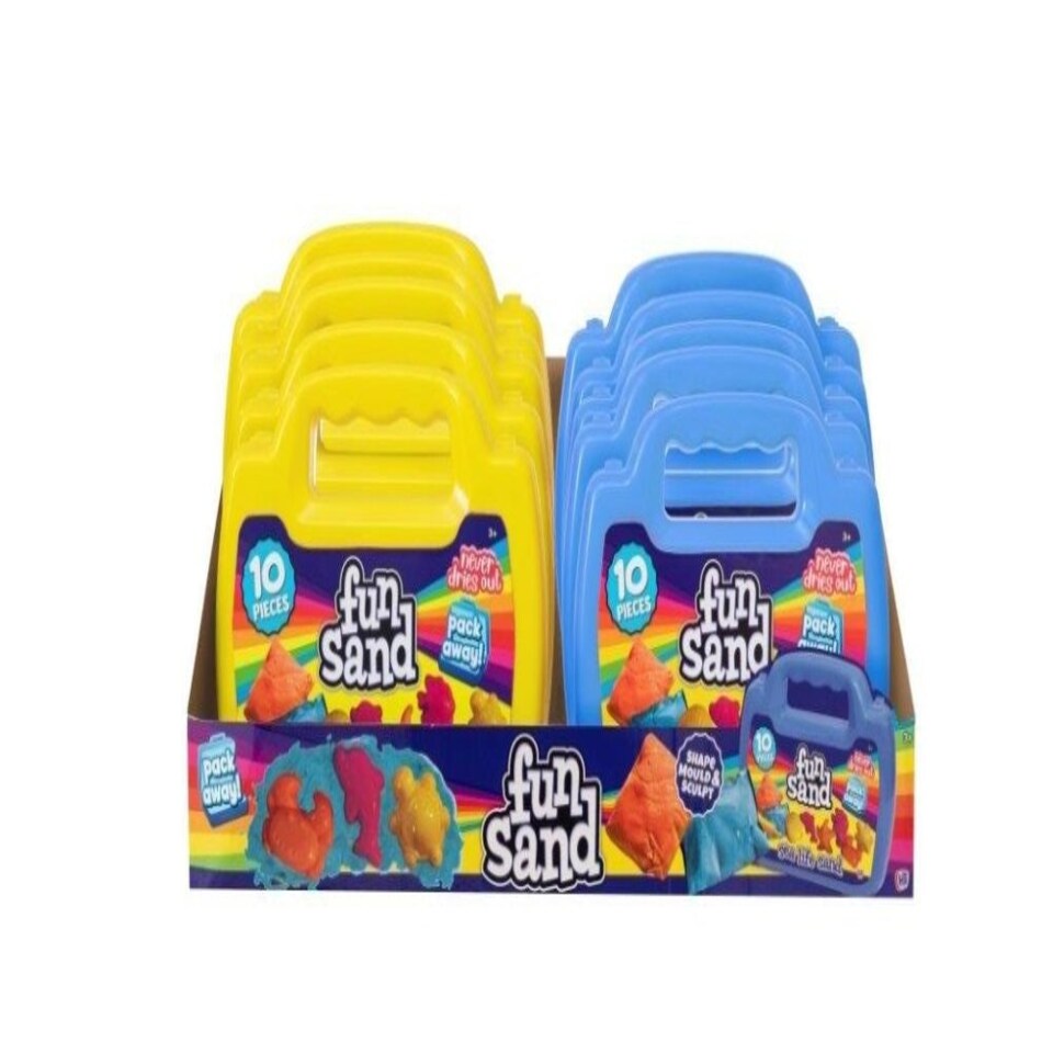 image 1 of Sea Life 10 Piece Play Sand in Carry Case