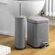 image 5 of Harbour Housewares Round Toilet Brush - Matt Grey Grey