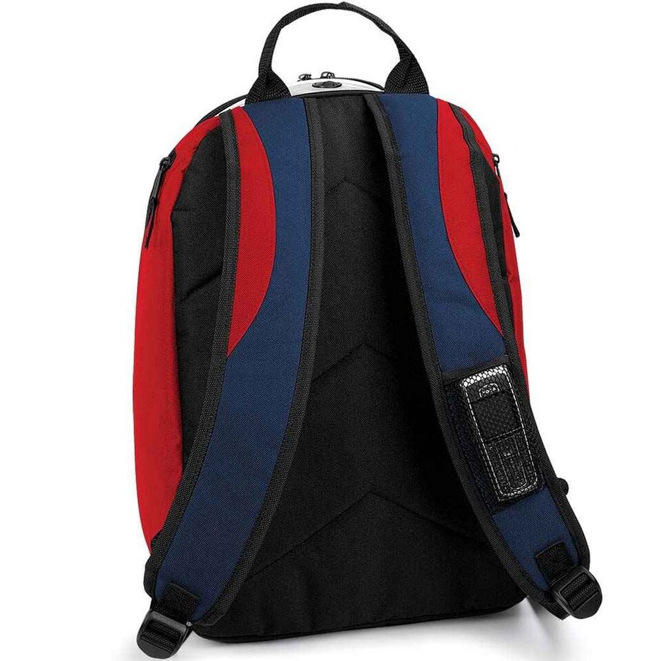 image 1 of Bagbase Teamwear Backpack | Blue | French Navy/Classic Red/White | One Size | 1
