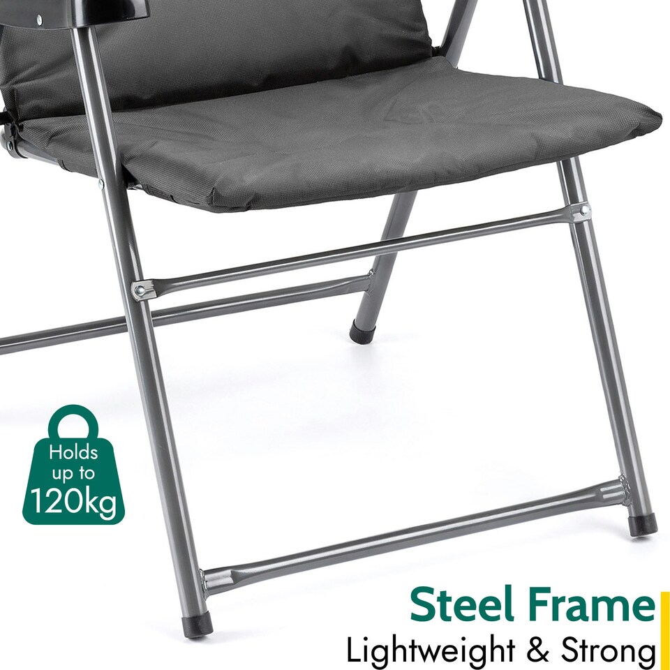 image 1 of Monarch Padded Folding Chair