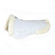 image 2 of Gallop Equestrian Prestige Fully Lined Half Saddle Pad White | Size: One Size
Colour: White