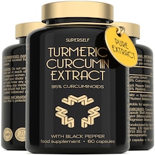 SuperSelf Turmeric Curcumin 60 Capsules