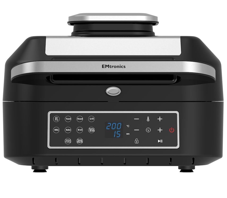 image 1 of Emtronics 6.3L Grill and Air Fryer