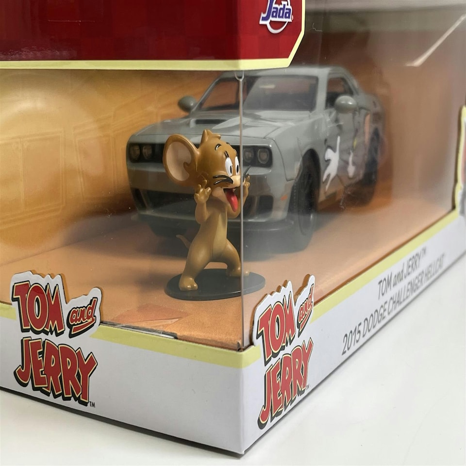 image 1 of Tom and Jerry 2015 Dodge Challenger Hellcat 1:24 Jada 253255047