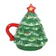 image 1 of Nostalgic Green Christmas Tree Mug Green