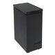 image 1 of SIA CHF60B 36cm Freestanding Slimline Compact Black Chest Freezer | Black