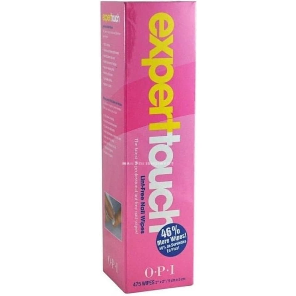 OPI Expert Touch 475 Lint Free Nail Wipes White