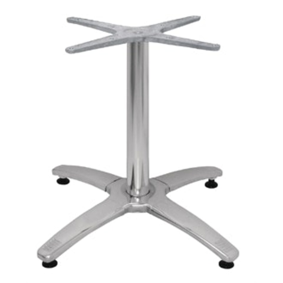 Tina Aluminium Coffee Table Base Silver