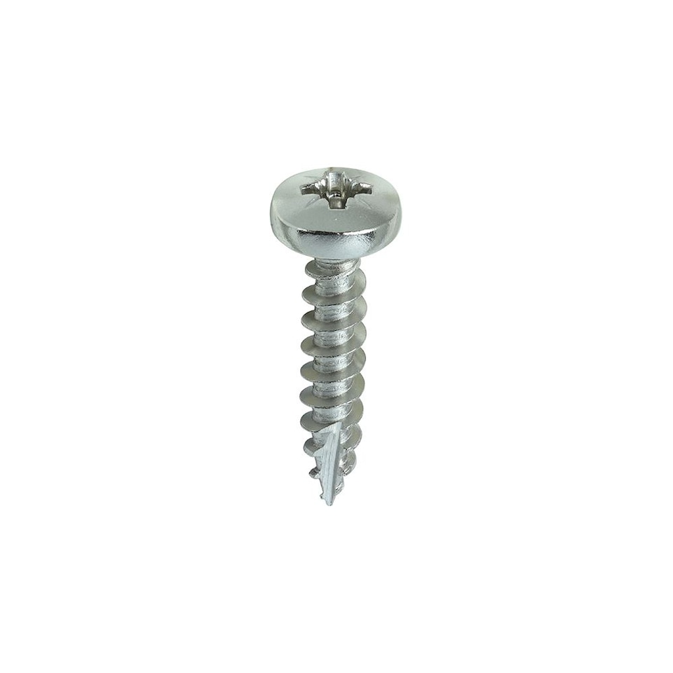 image 1 of Timco - Classic Multi-Purpose Screws - PZ - Pan Head - A2 Stainless Steel (Size 5.0 x 25 - 200 Pieces)