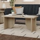 image 2 of Voler Coffee Table Light Oak Look Brown | Light Oak
