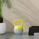 image 5 of SPORTNOW Kettlebell with Soft Body and Non-Slip Handle Yellow | 10