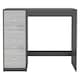 image 5 of 3-Drawer Wooden Desk and Dressing Table - Multi-Functional, 79.5x93x40 cm | Black | Black & Ash Grey | 22.5 x 43.5 x 98.5 | 1