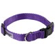 image 10 of Dog Puppy Collar with Buckle & Clip for Lead, Adjustable Soft Fabric Blue | S