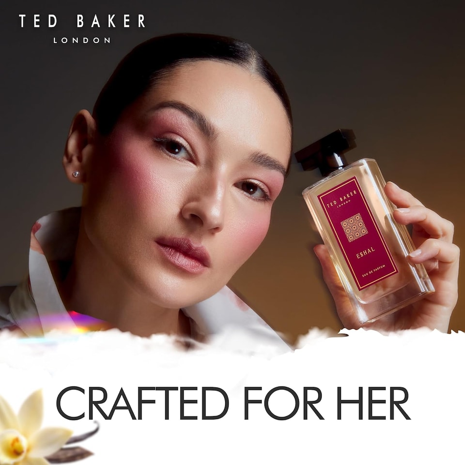 image 1 of Ted Baker Eshal Perfume, Oud, Amber, Vanilla Scent. 100ml